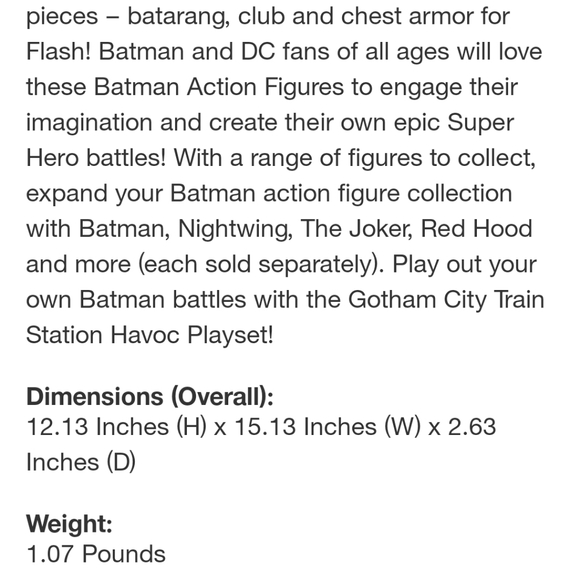 Batman DC Gotham City Train Station Havoc: Battle Pack - Target Exclusive - Picture 10 of 16